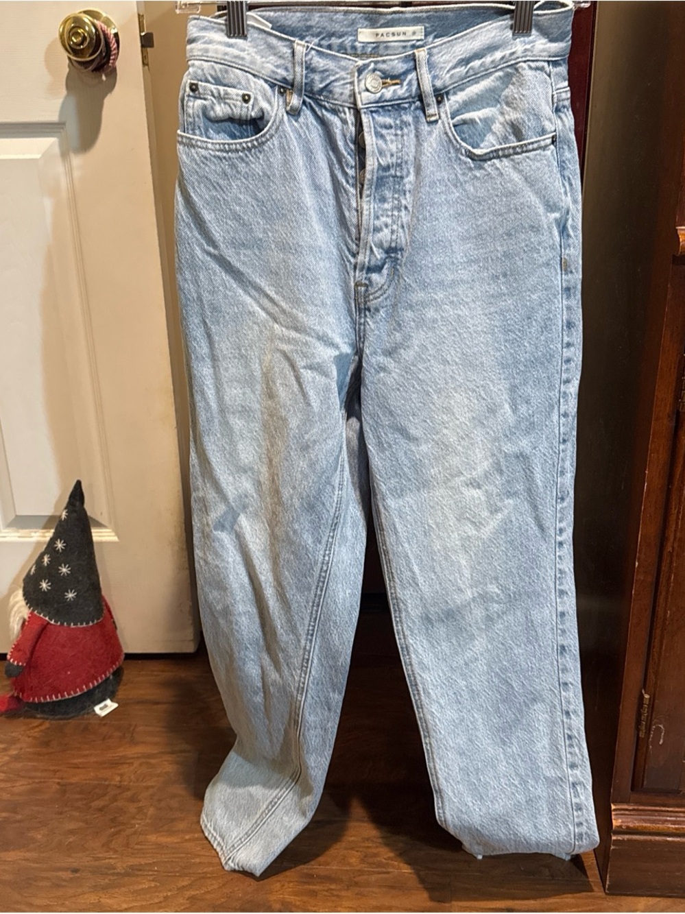 PacSun Light Blue women Relaxed Fit Jeans